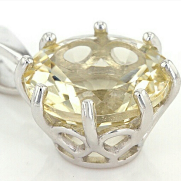 YELLOW LABRADORITE NECKLACE - Picture 6 of 8